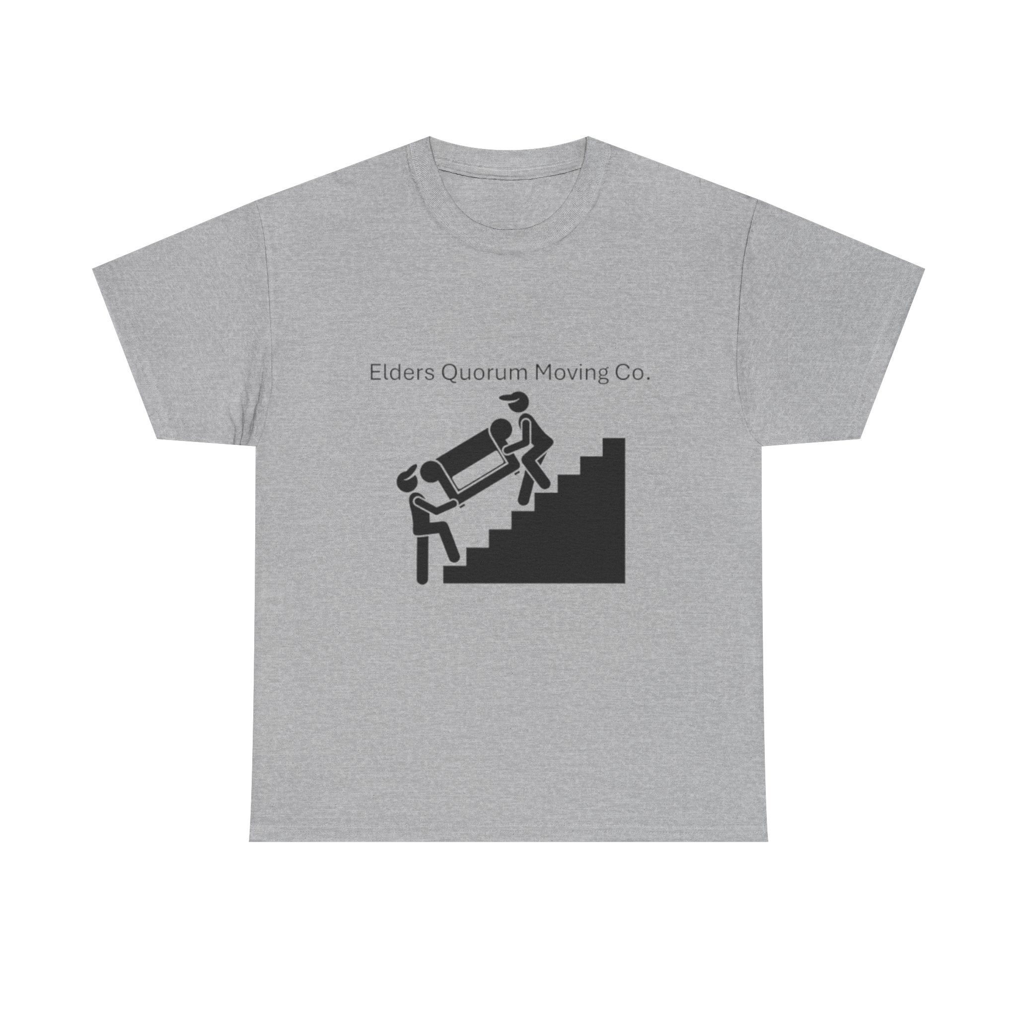 Elders Quorum Moving Co. Tee — Funny Church Service Volunteer Shirt