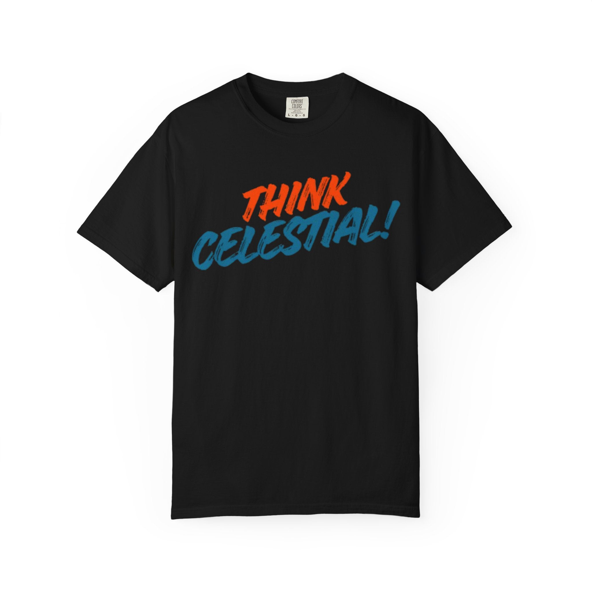 Think Celestial! T-Shirt | Retro Script