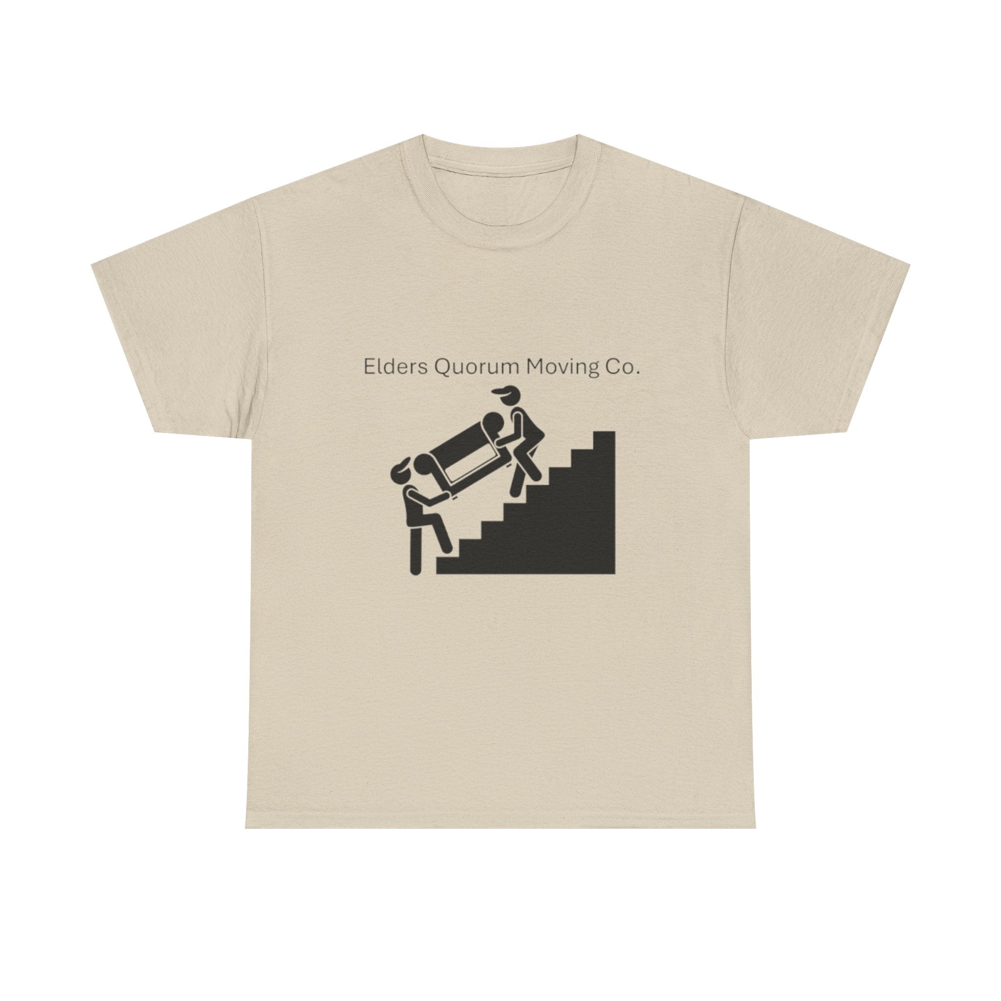 Elders Quorum Moving Co. Tee — Funny Church Service Volunteer Shirt